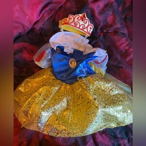 Build a Bear Snow White Princess Dress with Crown
